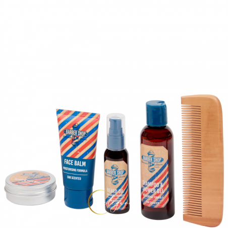 coffret BARBER SHOP -  5 pièces