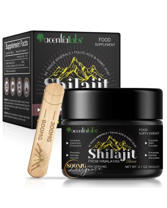 Résine de Shilajit Pure 60g | Énergie & Vitalité Himalaya