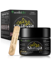 résine de shilajit pure de l'himalaya 100% naturelle - 60g