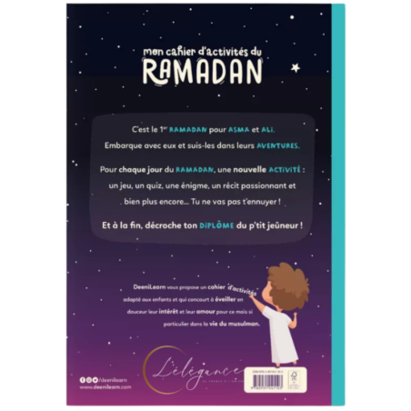 Mon cahier d'activités du ramadan - dès 6 ans - DeeniLearn