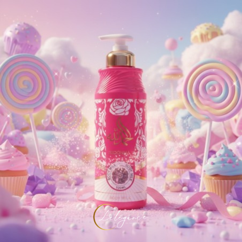 Body Milk Candy 520ml - D'Donna - Lait corporel gourmand hydratant
