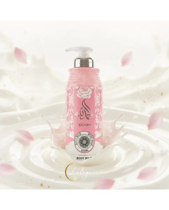 Lait pour le Corps Pinky 520 ml – Body Milk Hydratant Parfumé Yara | D’Donna