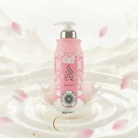 Lait pour le Corps Pinky 520 ml – Body Milk Hydratant Parfumé Yara | D’Donna