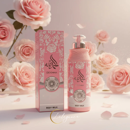 Lait Corps Pinky 520ml D'Donna - Parfum Yara & Hydratation