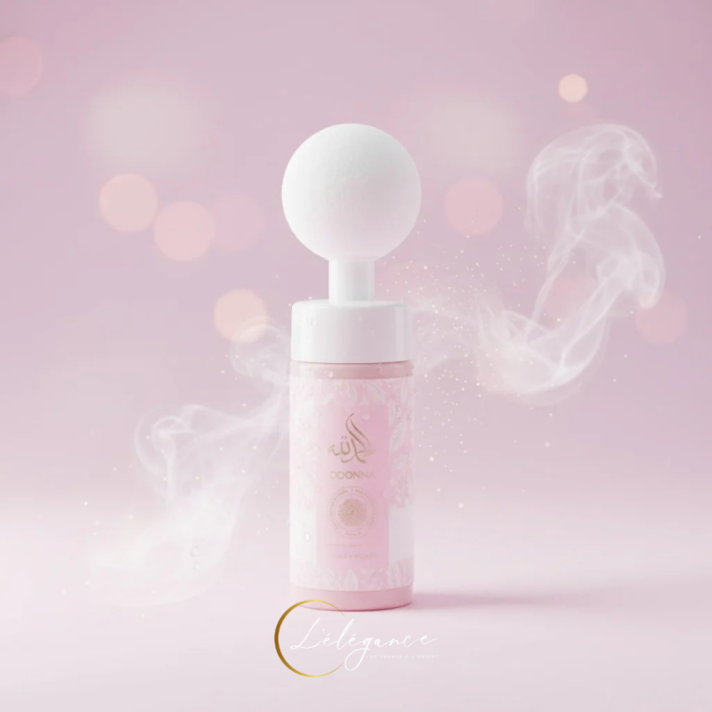 Mousse démaquillante pinky - senteur Yara 100ml - D'donna