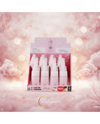 Mousse démaquillante pinky - senteur Yara 100ml - D'donna