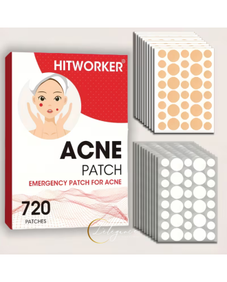 Patch Acné Hitworker Hydrocolloïde - Soin Boutons Efficace
