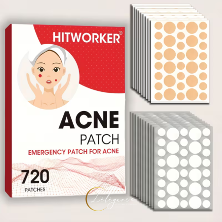 Patch Acné Hitworker Hydrocolloïde - Soin Boutons Efficace