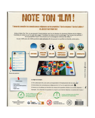 Note ton 'Ilm | Jeu de Société Islamique & Éducatif | 1500 Q&R