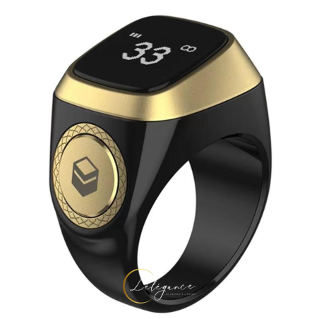 Bague Dhikr Connectée - Tasbih Intelligent & Bluetooth