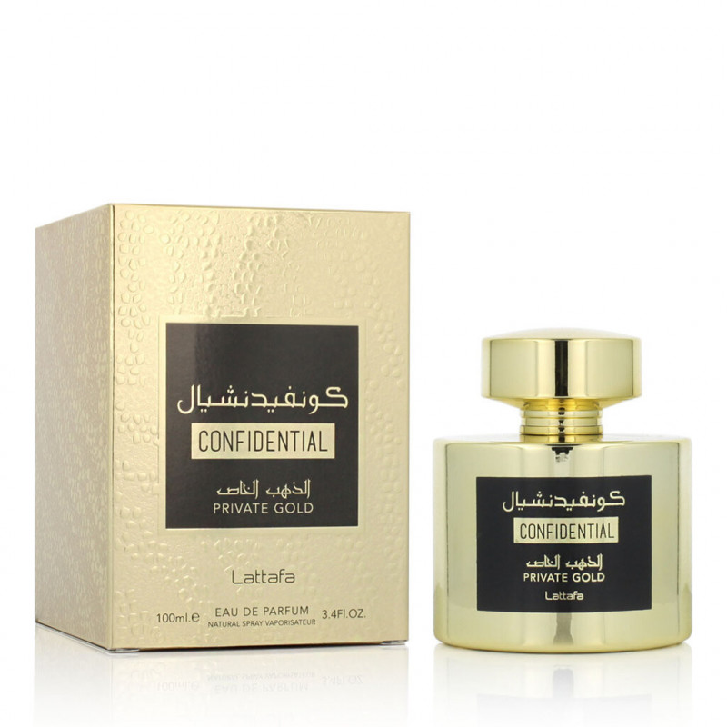 CONFIDENTIAL PRIVATE GOLD - Eau de parfum - Lattafa® | 100ml CONFIDENTIAL PRIVATE GOLD - Eau de parfum - Lattafa® | 100ml