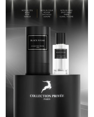 Parfum Black Sugar - (SUCRE NOIR) Collection Privée La Gazelle 50ml