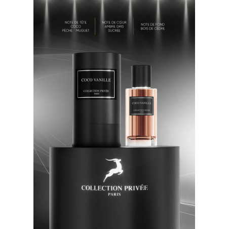Parfum Coco Vanille - Collection Privée La Gazelle 50ml