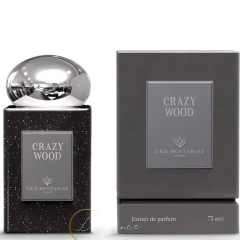 CRAZY WOOD - Gris montaigne - Extrait de Parfum mixte 75ml
