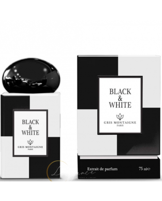Parfum Black & White Gris Montaigne - Unisexe, Audacieux & Séduisant