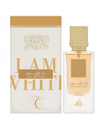 Ana Abiyedh Poudrée Lattafa : Parfum Élégant & Doux