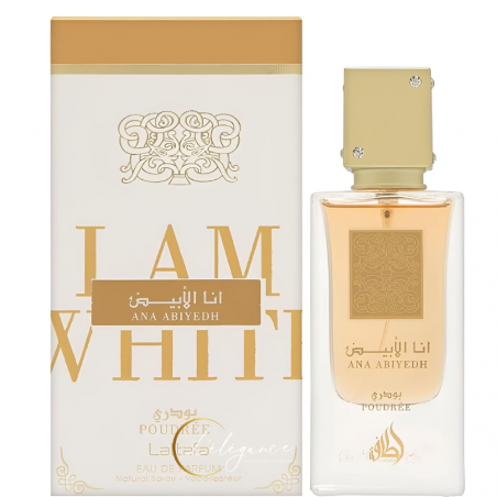 Ana Abiyedh Poudrée Lattafa : Parfum Élégant & Doux