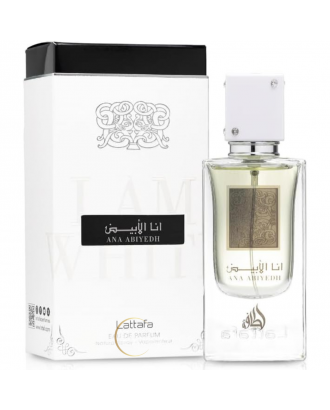 Lattafa Ana Abiyedh : Parfum Unisexe Élégant | Notes Orientales, Vanille & Boisées | Achetez Maintenant