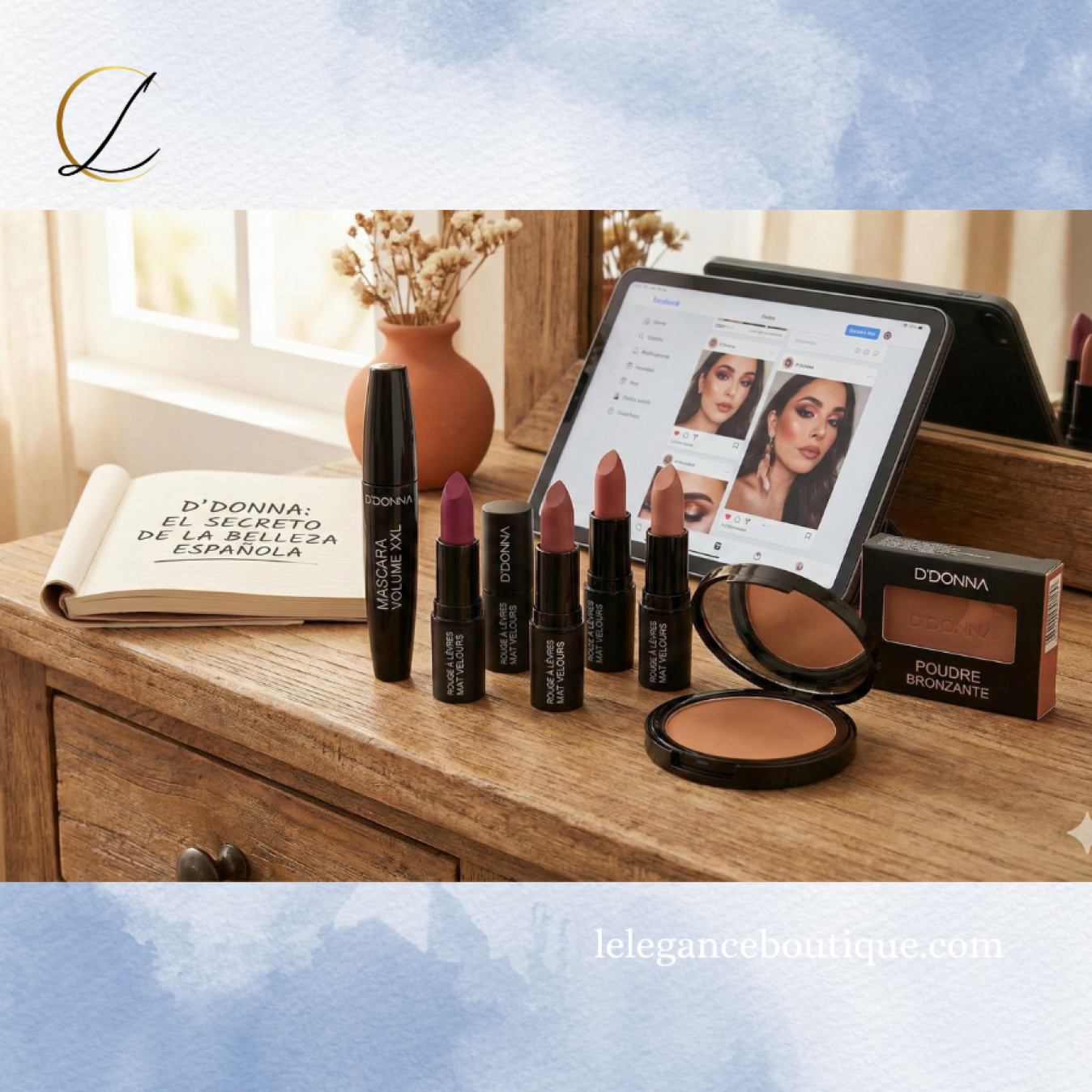 D'DONNA : L'Excellence du Maquillage Espagnol à Prix Accessible